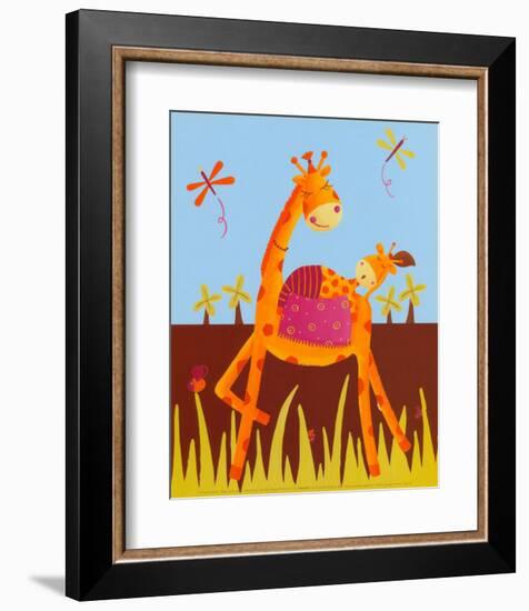 Sweet Nap-Ibrahima-Framed Art Print