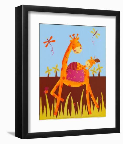 Sweet Nap-Ibrahima-Framed Art Print