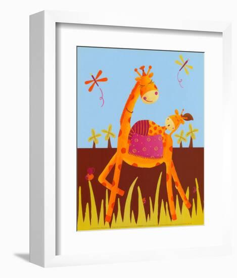 Sweet Nap-Ibrahima-Framed Art Print