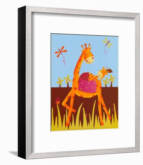 Sweet Nap-Ibrahima-Framed Art Print