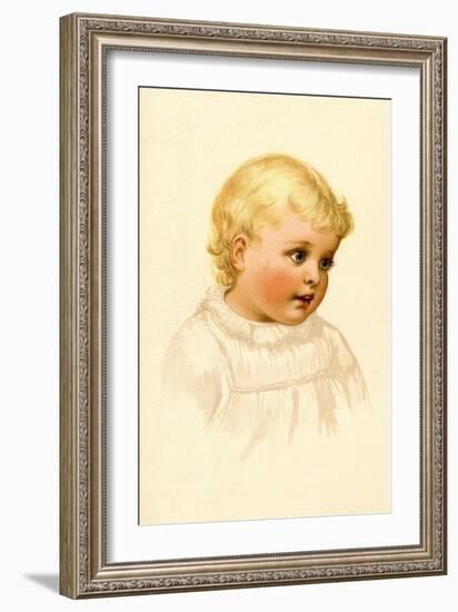 Sweet Nicole-Ida Waugh-Framed Art Print