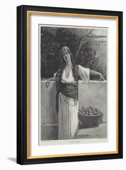 Sweet Oranges-George L. Seymour-Framed Giclee Print