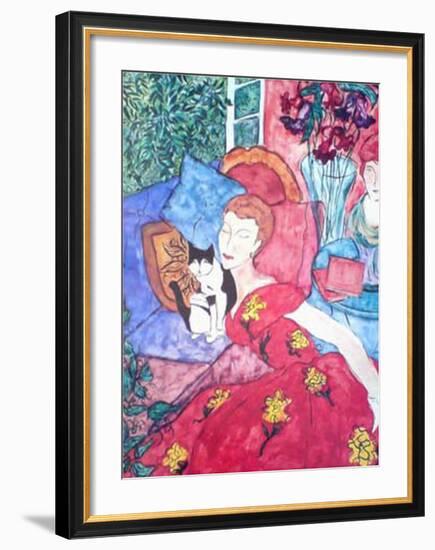 Sweet Painted Lady-Gemma Cotsen-Framed Art Print