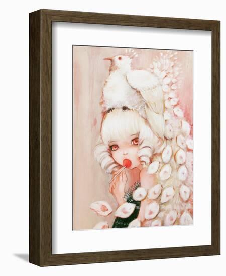 Sweet Peacock-Camilla D'Errico-Framed Premium Giclee Print