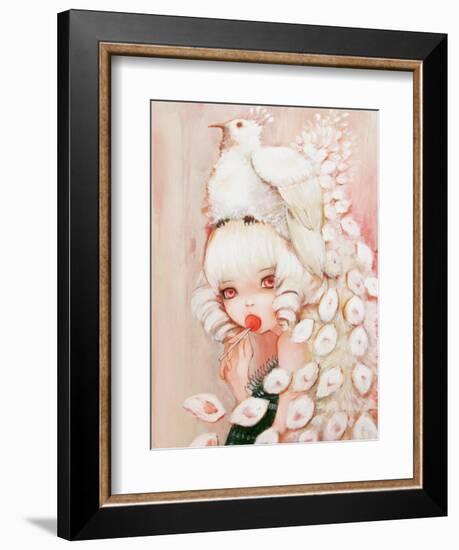 Sweet Peacock-Camilla D'Errico-Framed Art Print