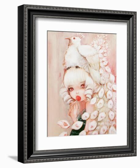 Sweet Peacock-Camilla D'Errico-Framed Art Print