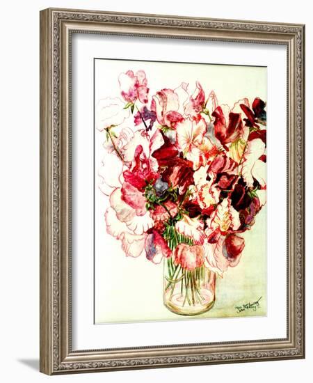 Sweet Peas, 2005-Joan Thewsey-Framed Giclee Print