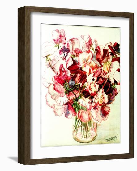 Sweet Peas, 2005-Joan Thewsey-Framed Giclee Print