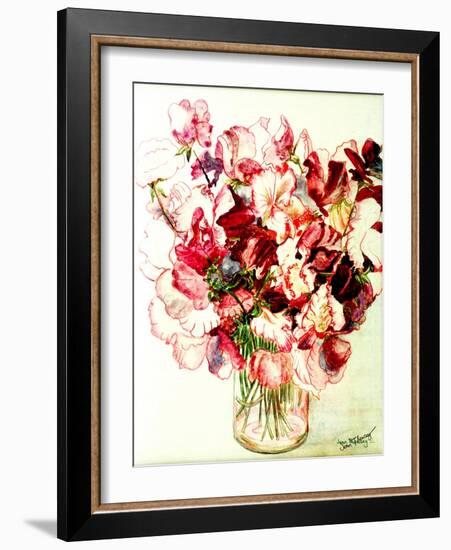 Sweet Peas, 2005-Joan Thewsey-Framed Giclee Print