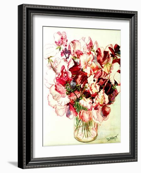 Sweet Peas, 2005-Joan Thewsey-Framed Giclee Print