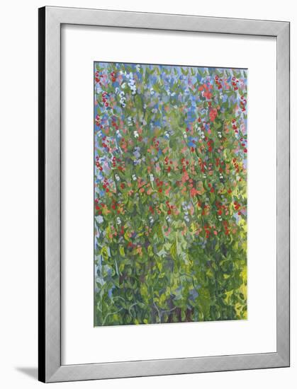 Sweet Peas, 2014-Leigh Glover-Framed Giclee Print