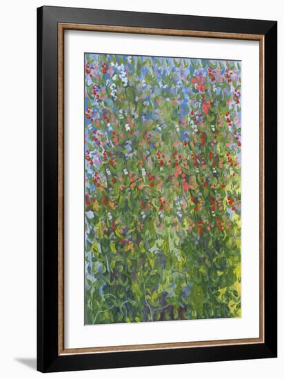 Sweet Peas, 2014-Leigh Glover-Framed Giclee Print