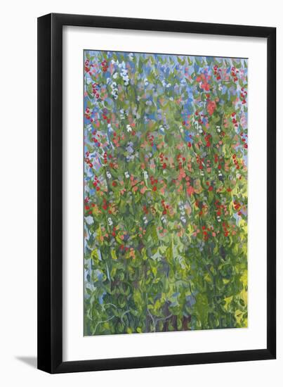 Sweet Peas, 2014-Leigh Glover-Framed Giclee Print