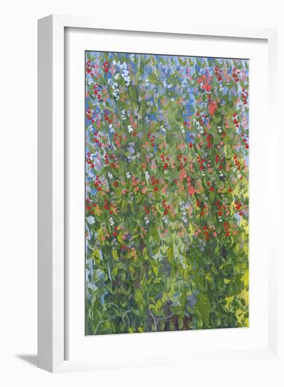 Sweet Peas, 2014-Leigh Glover-Framed Giclee Print