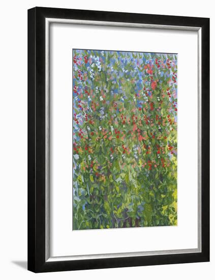 Sweet Peas, 2014-Leigh Glover-Framed Giclee Print