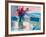 Sweet Peas by the Sea-Suzanne Hoefler-Framed Giclee Print