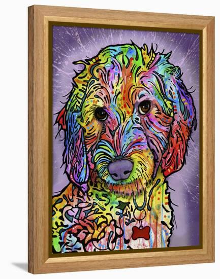 Sweet Poodle-Dean Russo-Framed Premier Image Canvas