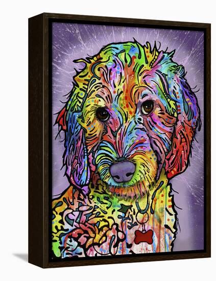 Sweet Poodle-Dean Russo-Framed Premier Image Canvas