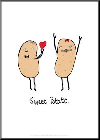 sweet potato tom cronin doodles cartoon print giclee print tom cronin art com sweet potato tom cronin doodles cartoon print by tom cronin