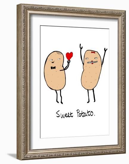 Sweet Potato-null-Framed Art Print