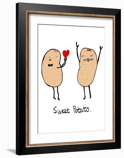 Sweet Potato-null-Framed Art Print