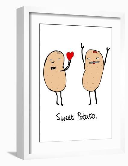 Sweet Potato-null-Framed Art Print