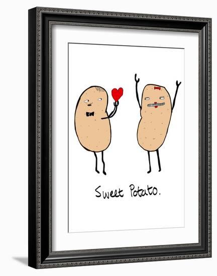 Sweet Potato-null-Framed Art Print