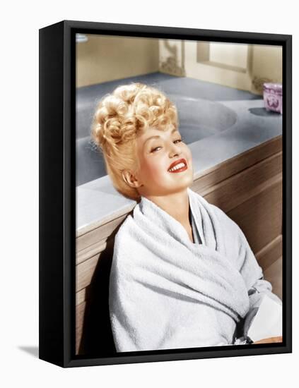 SWEET ROSIE O'GRADY, Betty Grable, 1943.-null-Framed Stretched Canvas