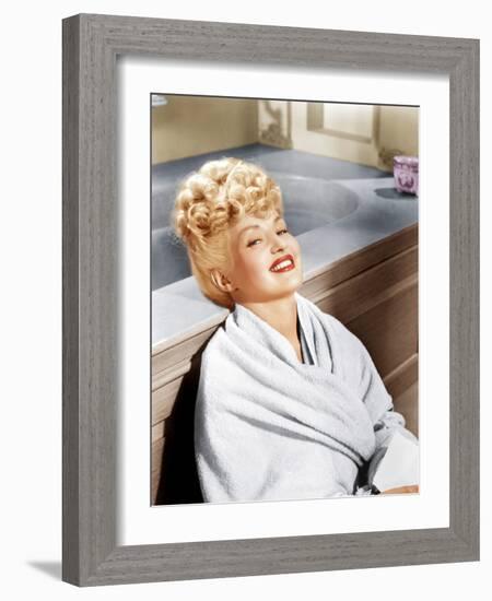 SWEET ROSIE O'GRADY, Betty Grable, 1943.-null-Framed Photo
