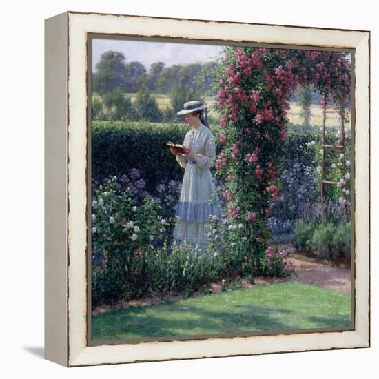 Sweet Solitude, 1919-Edmund Blair Leighton-Framed Premier Image Canvas