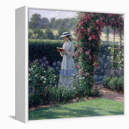 Sweet Solitude, 1919-Edmund Blair Leighton-Framed Premier Image Canvas