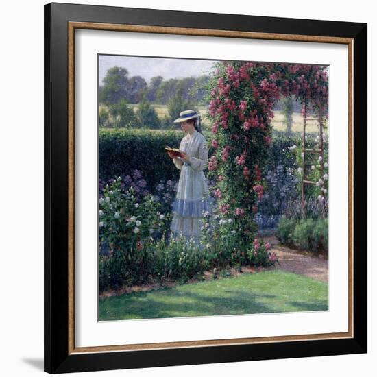 Sweet Solitude, 1919-Edmund Blair Leighton-Framed Giclee Print