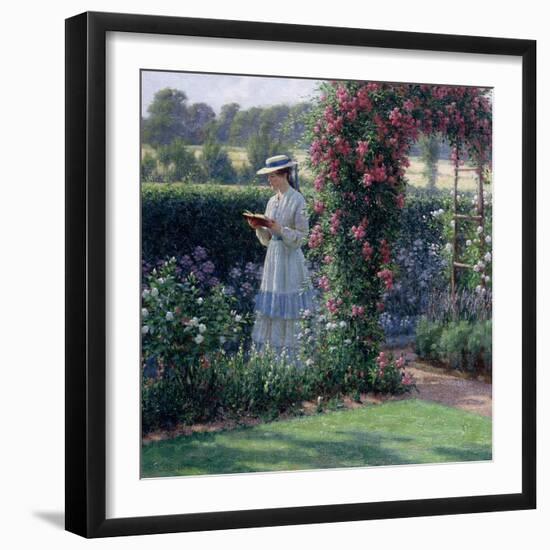 Sweet Solitude, 1919-Edmund Blair Leighton-Framed Giclee Print