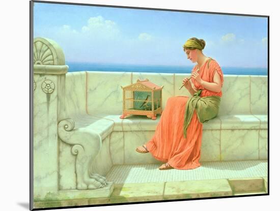 Sweet Sounds, 1918-John William Godward-Mounted Giclee Print