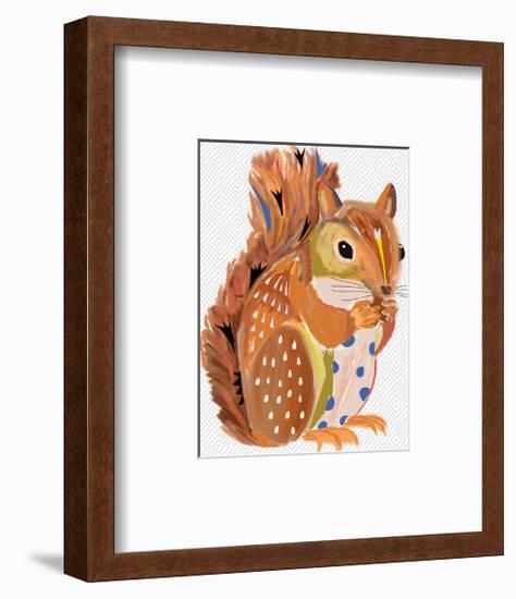 Sweet Squirrel-Turnowsky-Framed Art Print