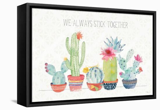 Sweet Succulents I-Pela Studio-Framed Stretched Canvas