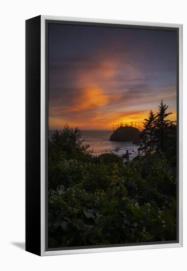 Sweet Summer Burn at Trinidad Beach, Humboldt County-Vincent James-Framed Premier Image Canvas