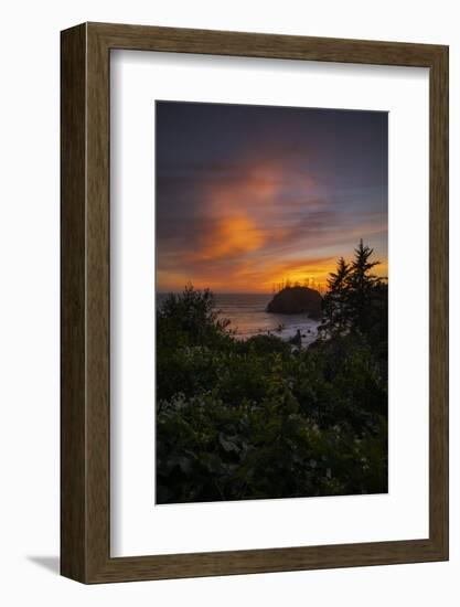 Sweet Summer Burn at Trinidad Beach, Humboldt County-Vincent James-Framed Photographic Print