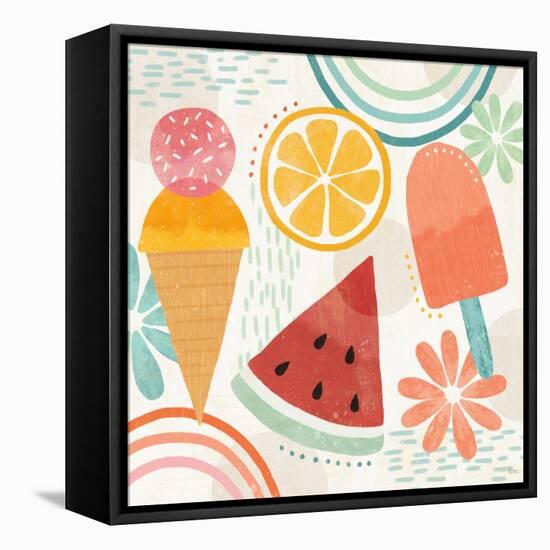 Sweet Summer I-Veronique Charron-Framed Stretched Canvas