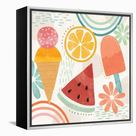 Sweet Summer I-Veronique Charron-Framed Stretched Canvas