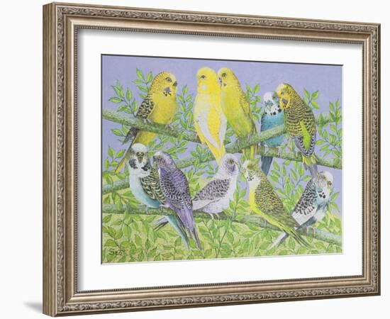 Sweet Talking-Pat Scott-Framed Giclee Print