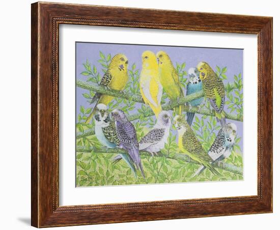 Sweet Talking-Pat Scott-Framed Giclee Print