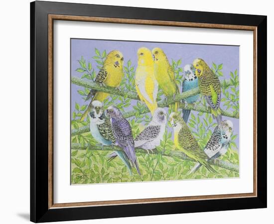 Sweet Talking-Pat Scott-Framed Giclee Print