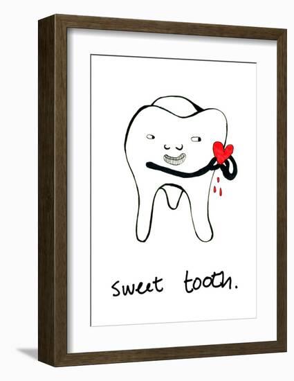 Sweet Tooth-null-Framed Art Print