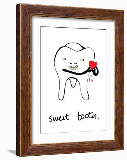 Sweet Tooth-null-Framed Art Print