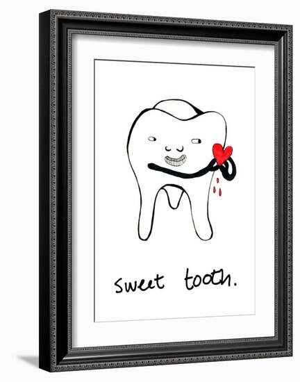 Sweet Tooth-null-Framed Art Print