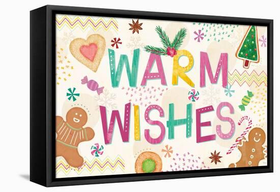 Sweet Treats I Bright-Veronique Charron-Framed Stretched Canvas