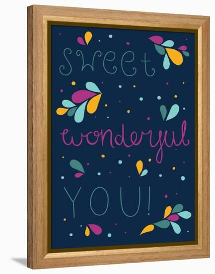 Sweet Wonderful You-Susan Claire-Framed Stretched Canvas