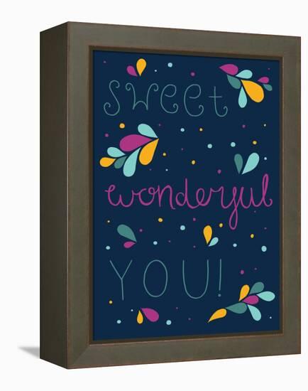 Sweet Wonderful You-Susan Claire-Framed Stretched Canvas