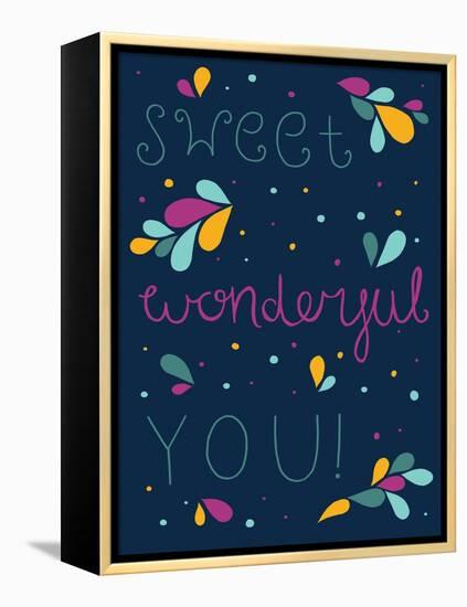 Sweet Wonderful You-Susan Claire-Framed Stretched Canvas